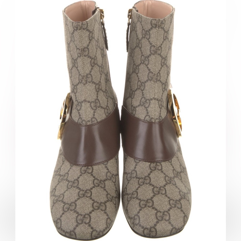 Gucci GG Logo Booties - Picture 2 of 5